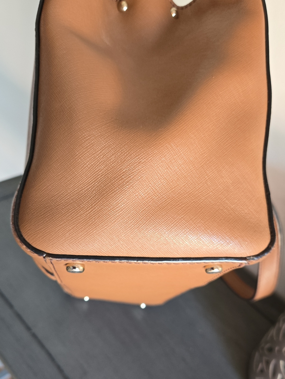 Brown Leather Kate Spade New York Tote Bag - Picture 13 of 16